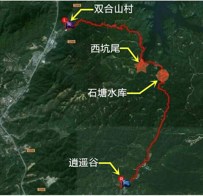 叶脉状的蓝绿色水库 被翠绿的五桂山深深拥抱着 西坑尾位于五桂山